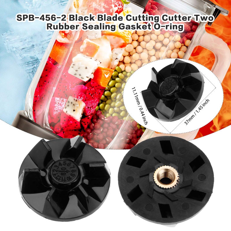 DRELD 2Pcs SPB7-20TXN Blender Blade Driver Clutch, Motor Coupling Gear Clutch Replacement for Cuisinart Blender BFP703 BFP-703 BFP703B BFP-703B BFP703CH BFP-703CH SPB-7 SPB7 SPB-7Bk - Image 2